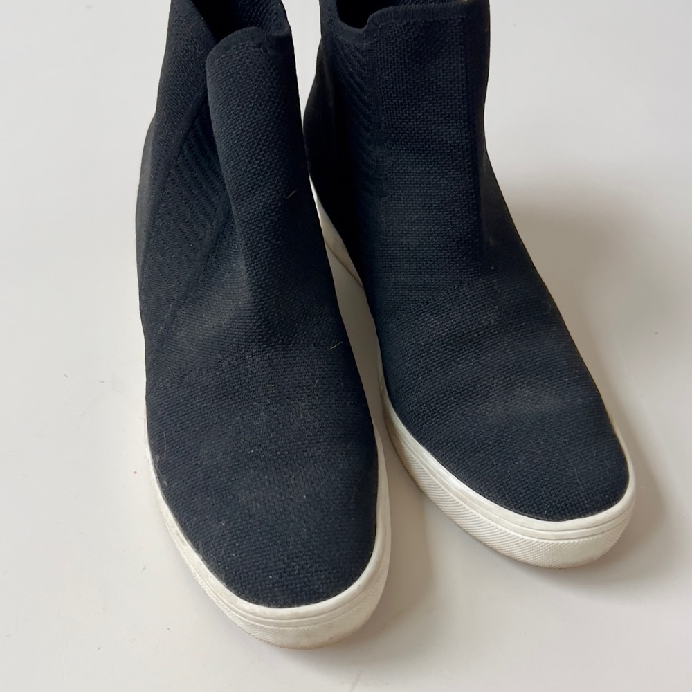 MIA Black Slip-On Sneakers